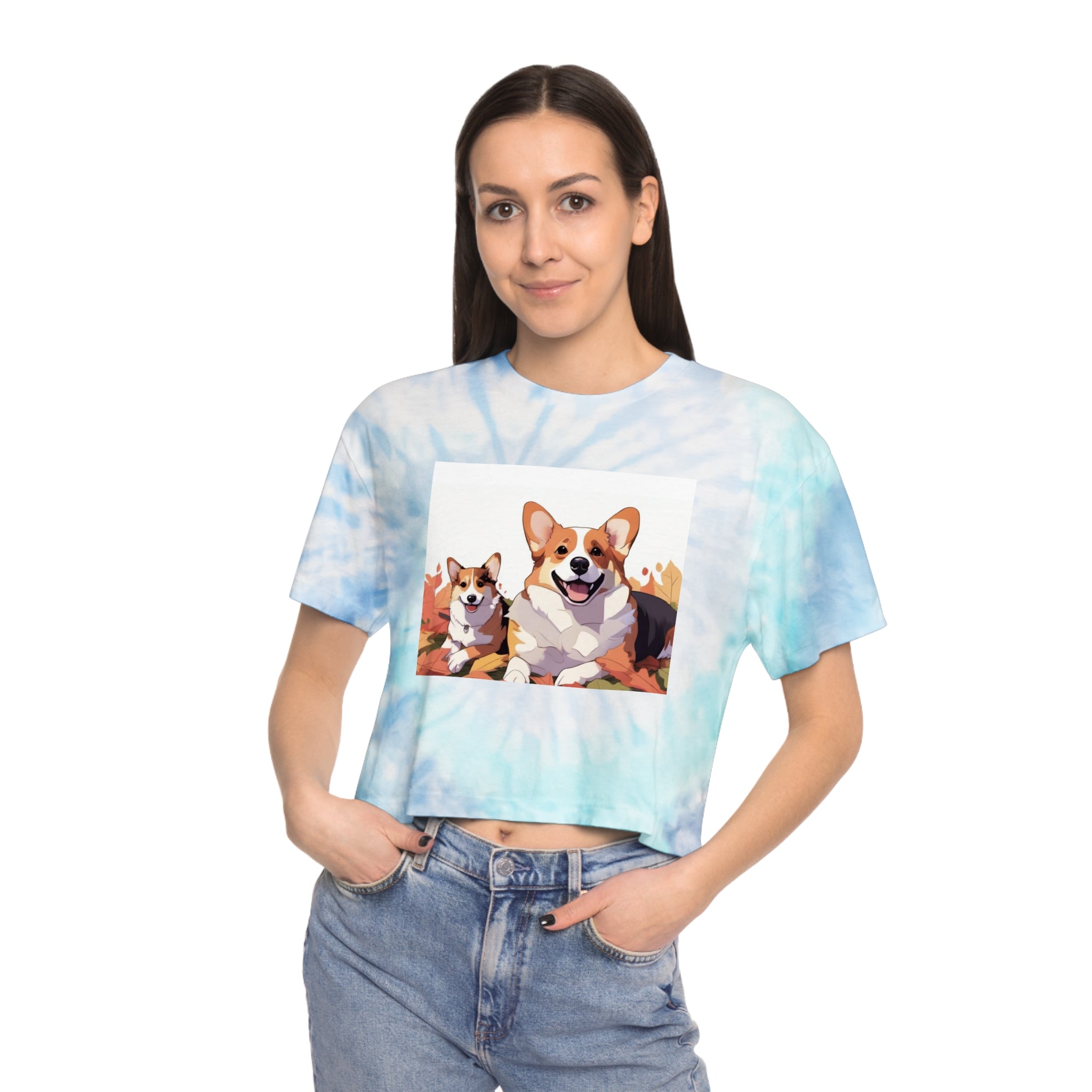 Women's Tie-Dye Crop Tee