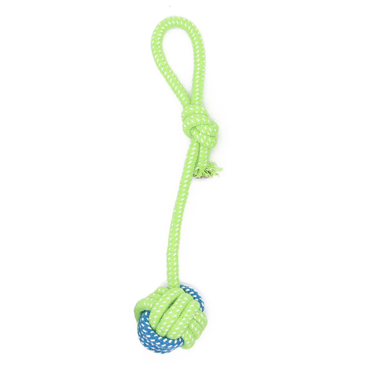 Pet cotton rope toy dog grinding teeth play