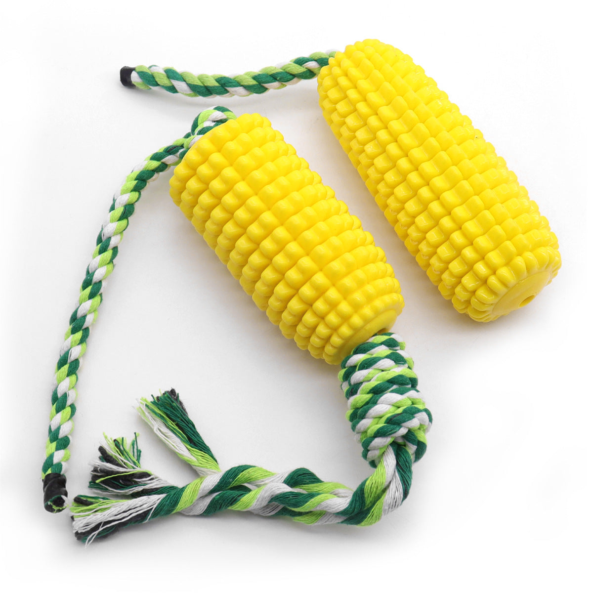 Pet voice corn molar stick through rope