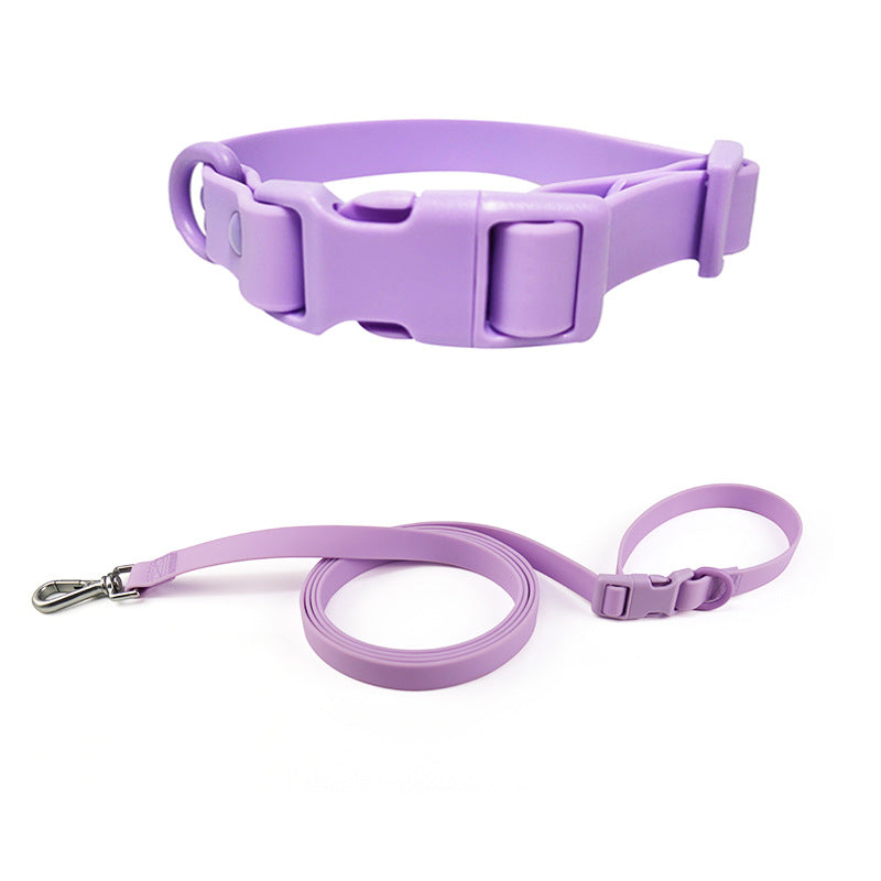 Macaron dog collar pvc