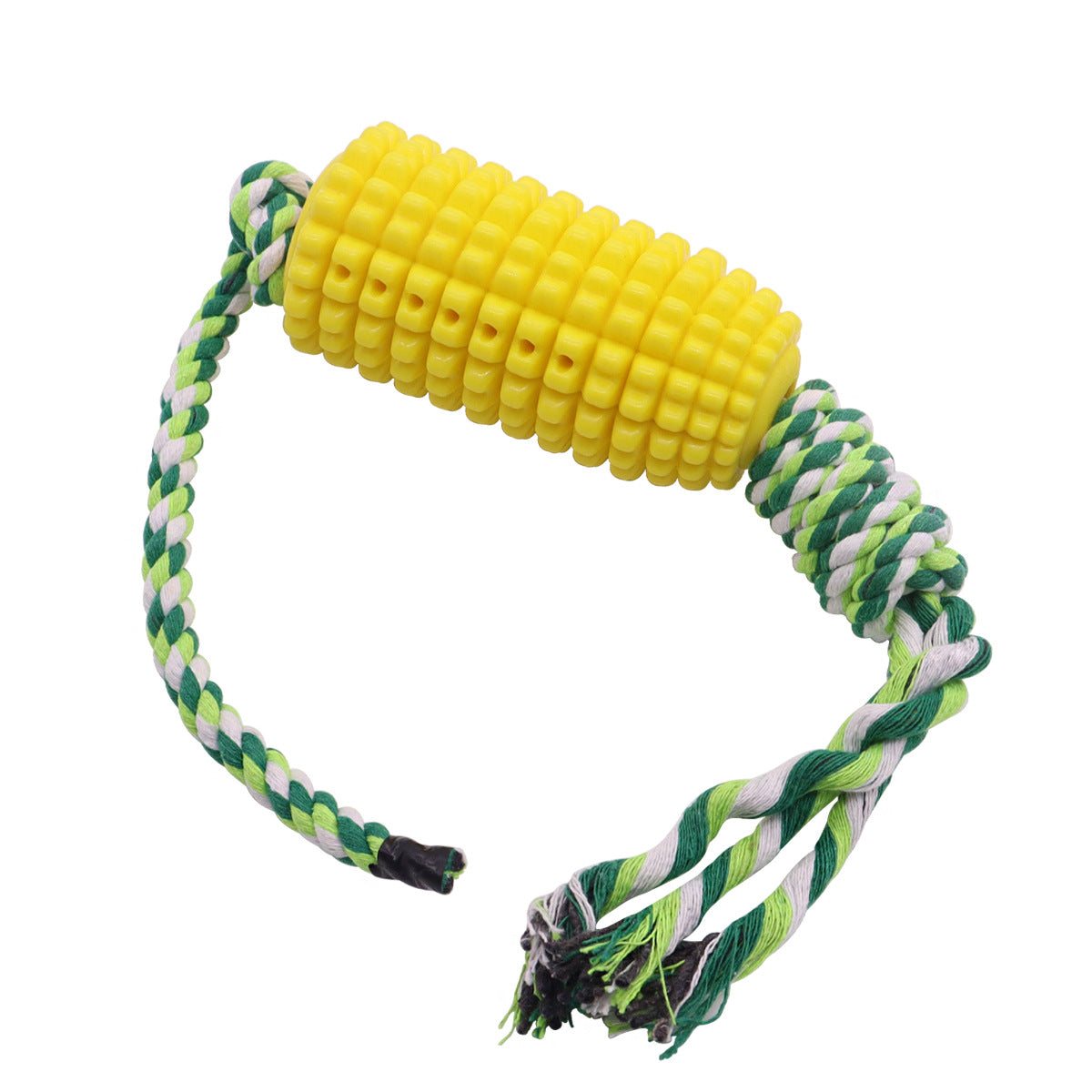 Pet voice corn molar stick through rope