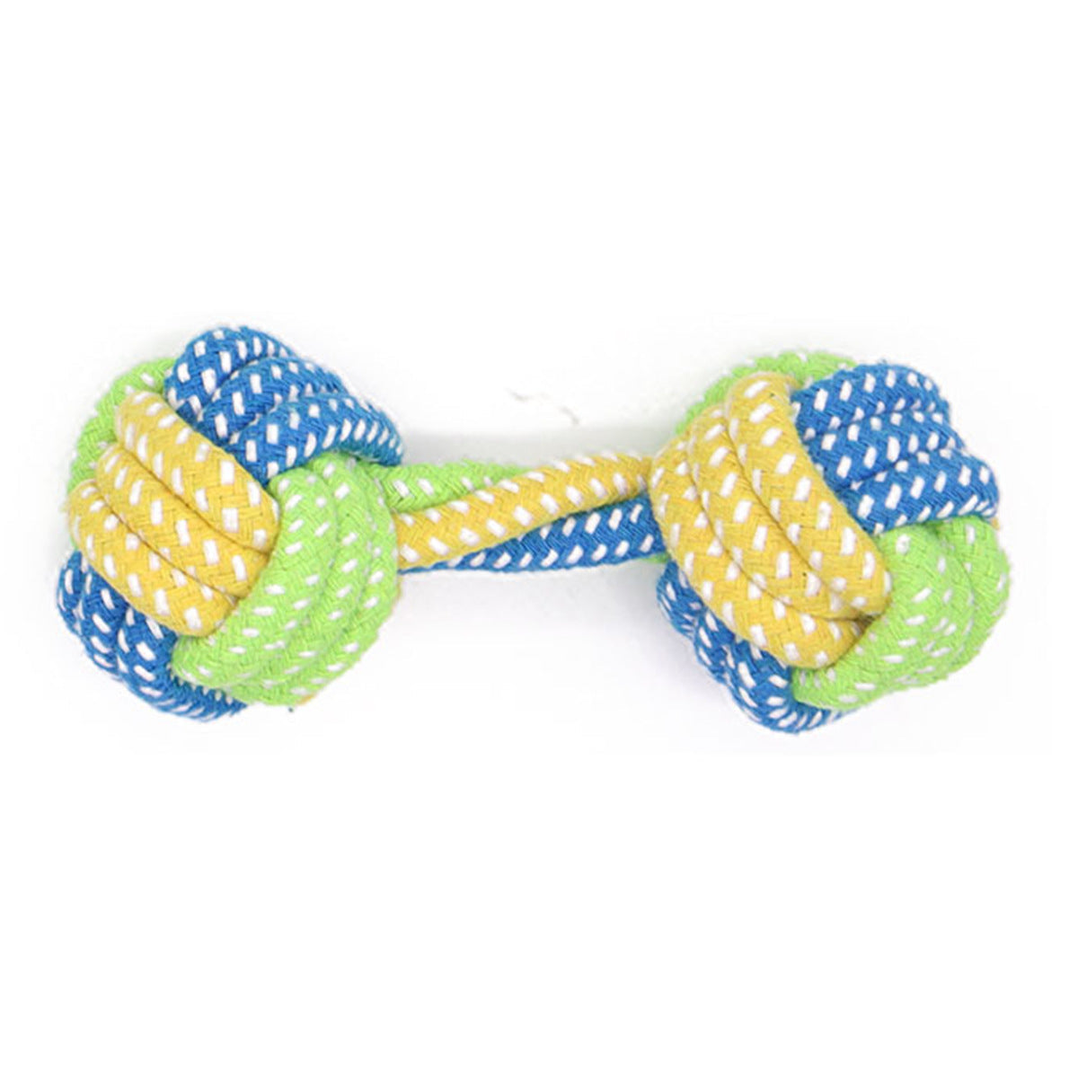 Pet cotton rope toy dog grinding teeth play