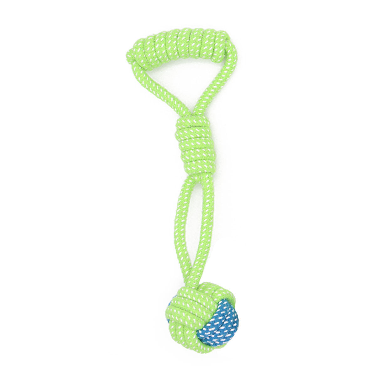 Pet cotton rope toy dog grinding teeth play