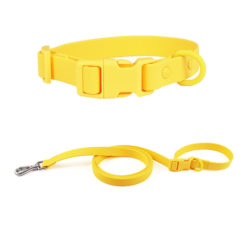 Macaron dog collar pvc