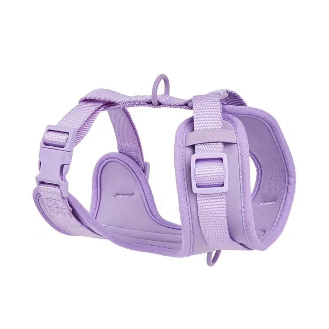 Macaron color cat and dog pet chest strap